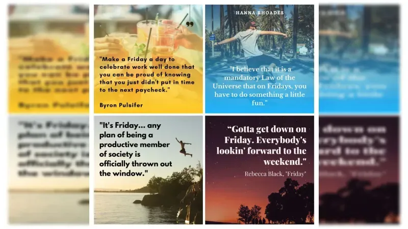 17 Friday Quotes That Are Actually Meaningful
