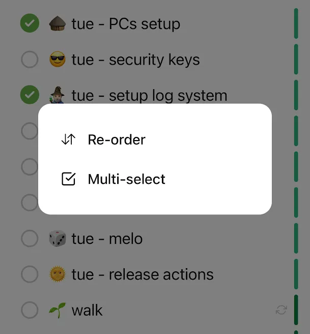 Re-order your goals, API support and more - our biggest update yet!