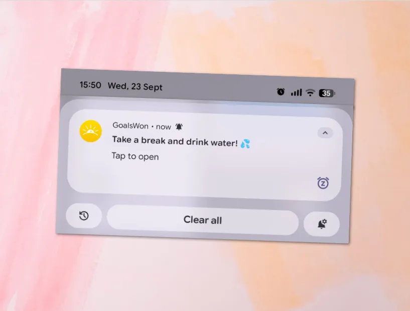 Goal reminders, better sorting, and more - version 2.8.0 is out!