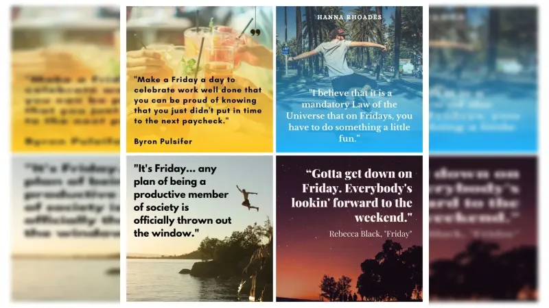 17 Friday Quotes That Are Actually Meaningful